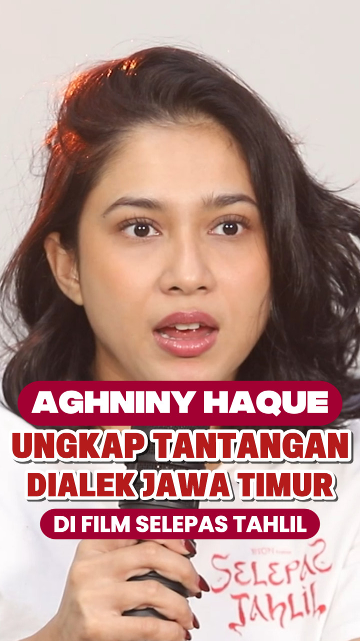 Aghniny Haque Ungkap Tantangan Berbahasa Jawa Timur di Film Selepas Tahlil