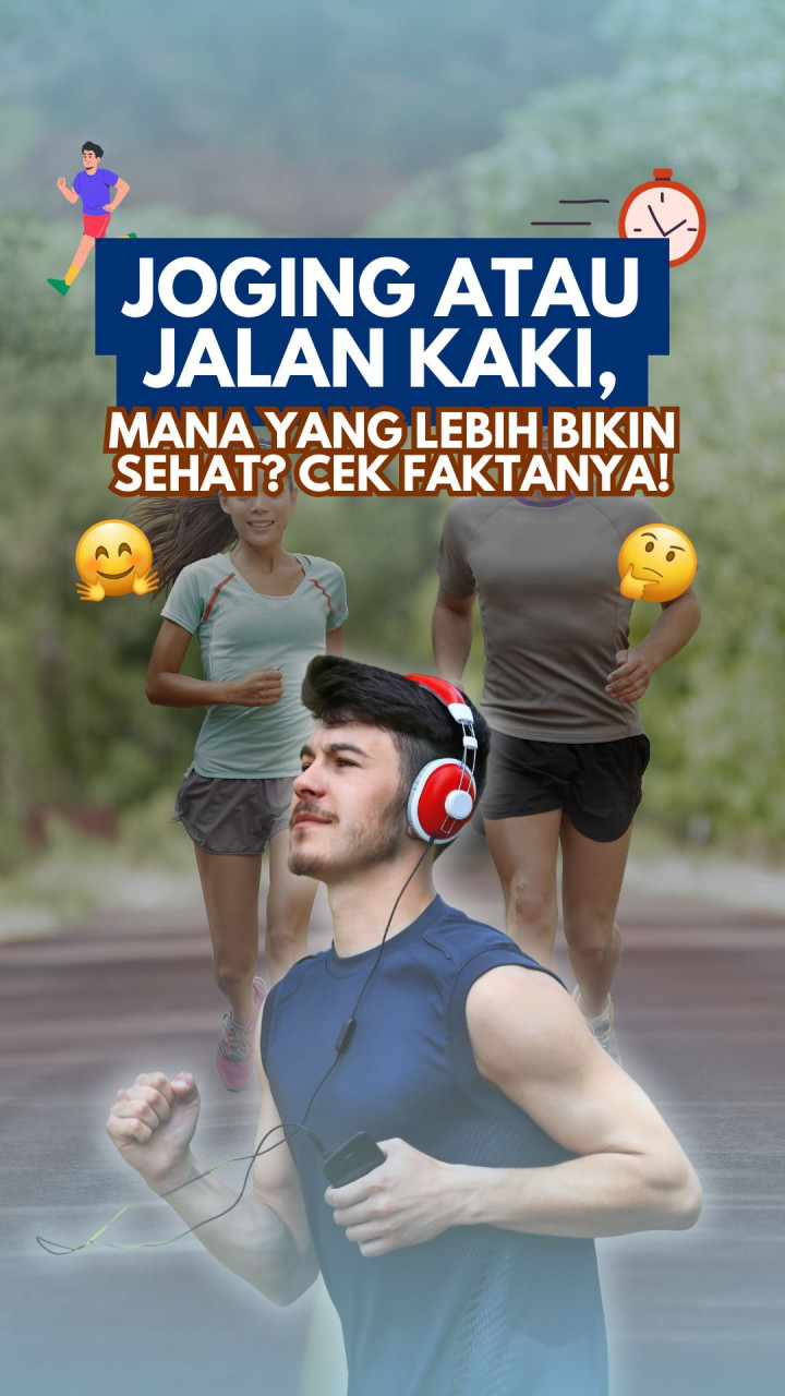 Joging atau Jalan Kaki, Mana yang Lebih Bikin Sehat? Cek Faktanya!
