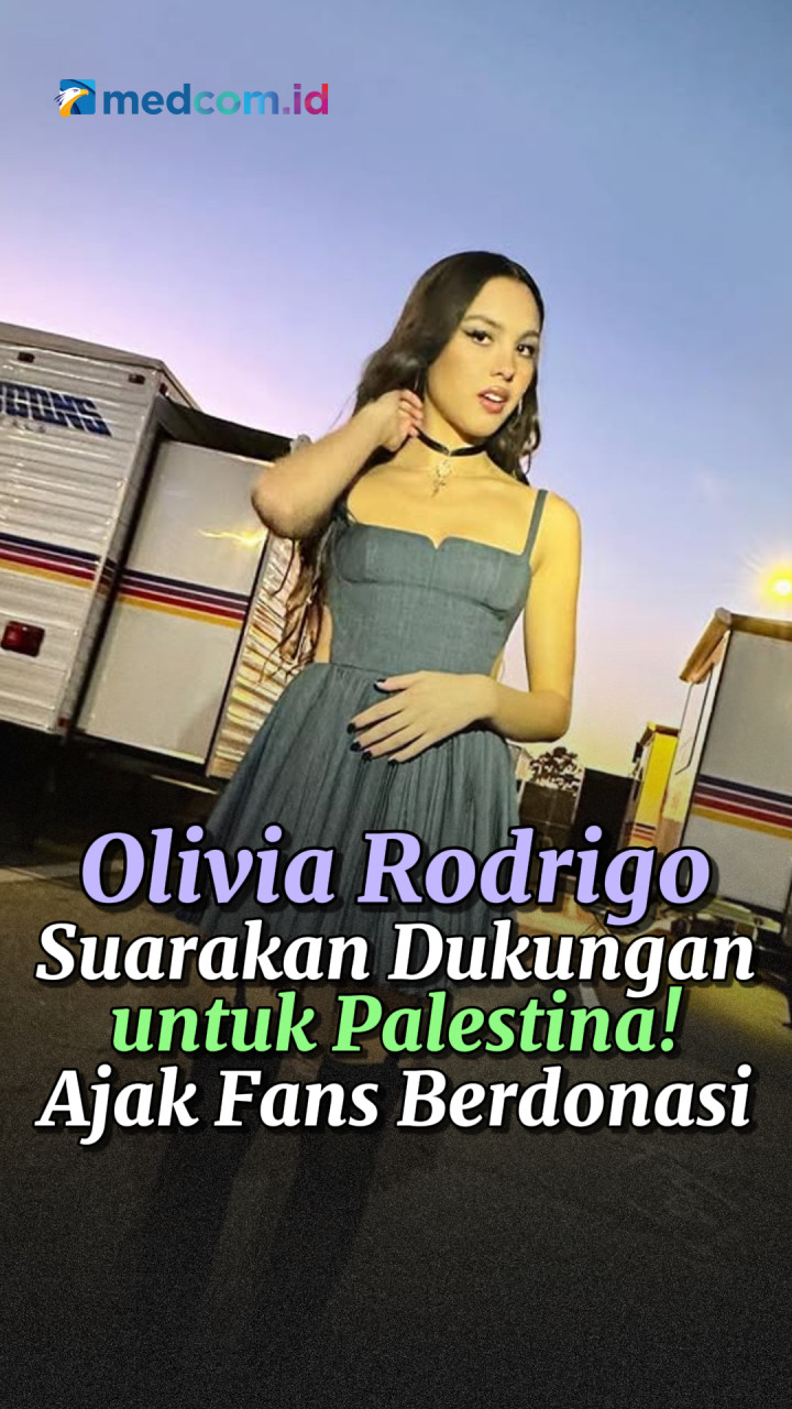 Olivia Rodrigo Suarakan Dukungan untuk Palestina, Ajak Fans Berdonasi