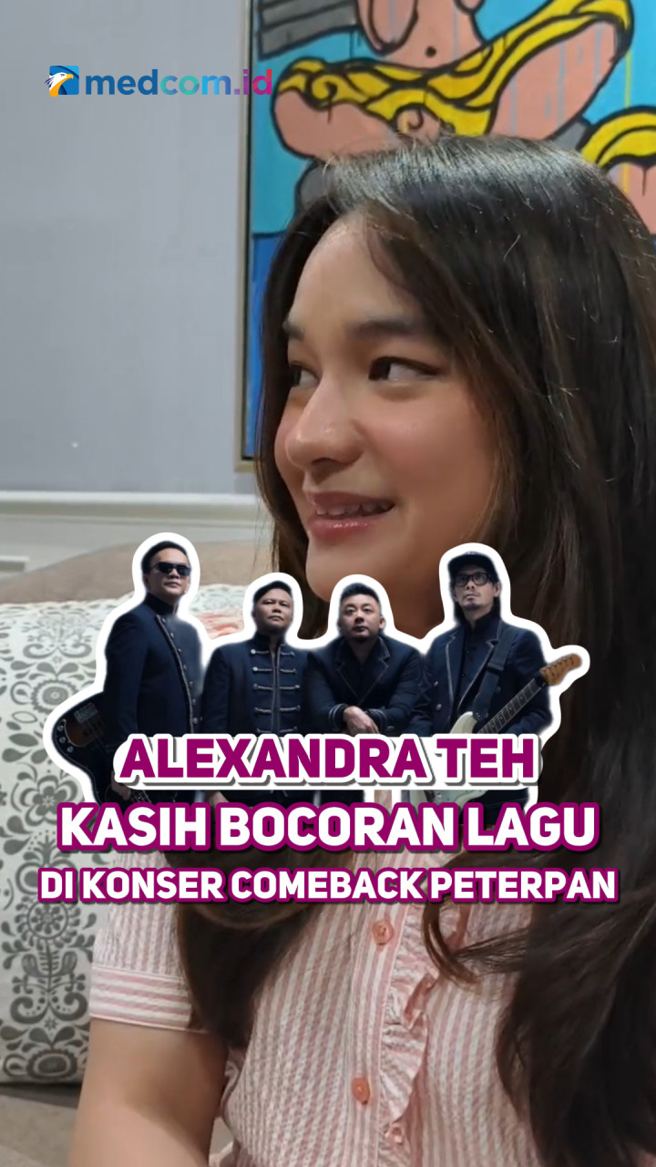 Alexandra Teh Kasih Bocoran Lagu di Konser Comeback Peterpan