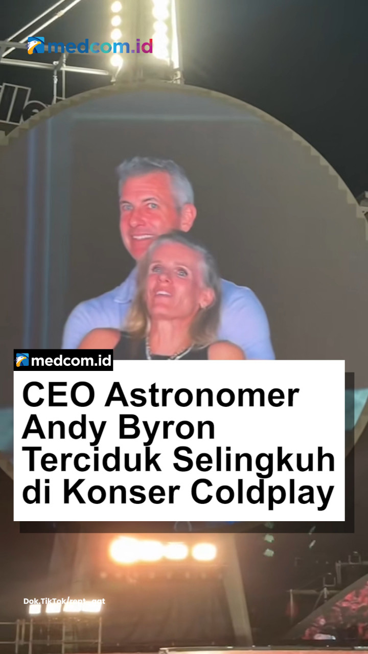 CEO Astronomer Andy Byron Terciduk Selingkuh di Konser Coldplay