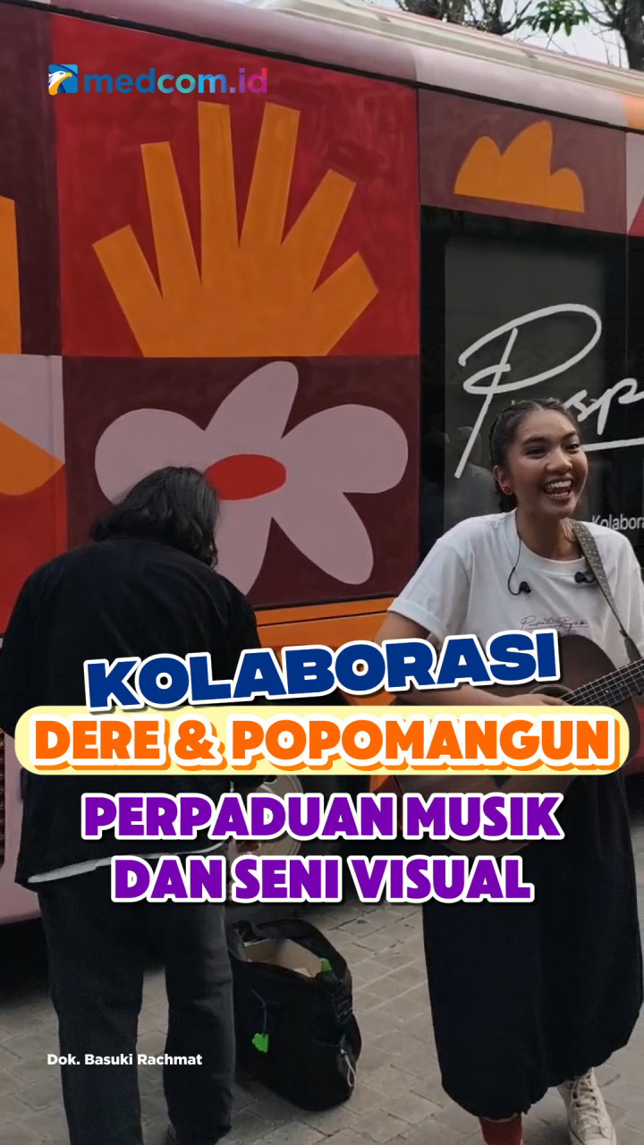 Kolaborasi Dere & Popomangun, Perpaduan Musik dan Seni Visual