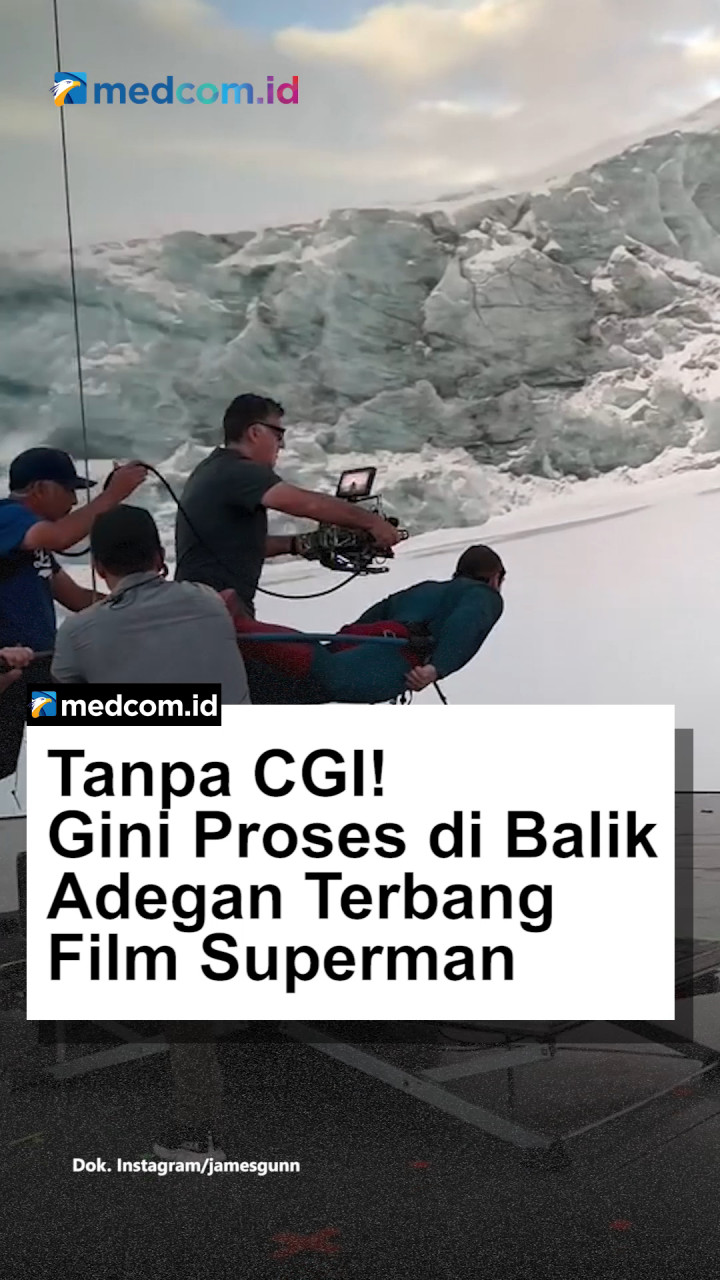 Tanpa CGI! Gini Proses di Balik Adegan Terbang Film Superman
