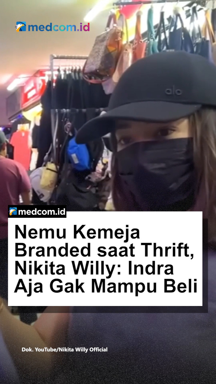 Nikita Willy Kaget Temukan Kemeja Branded di Pasar Senen: Indra Belum Mampu Beli