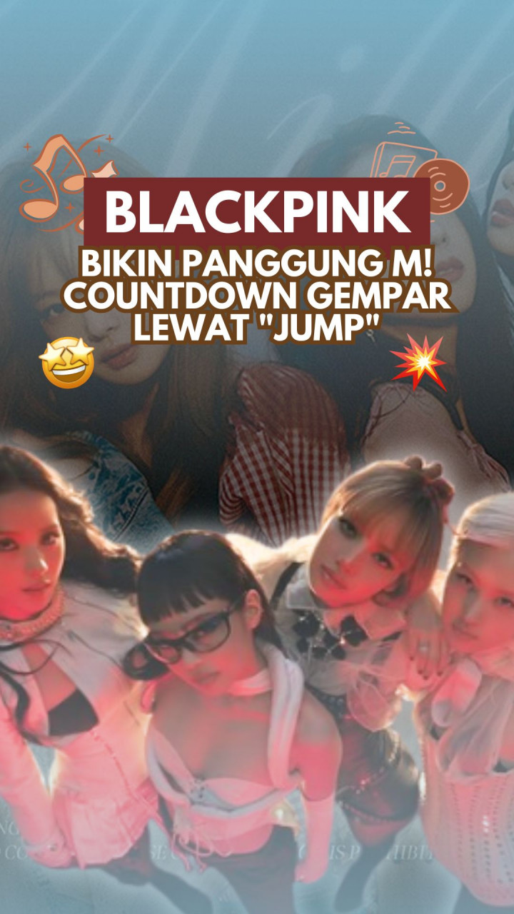 BLACKPINK Bikin Panggung M! Countdown Gempar Lewat 