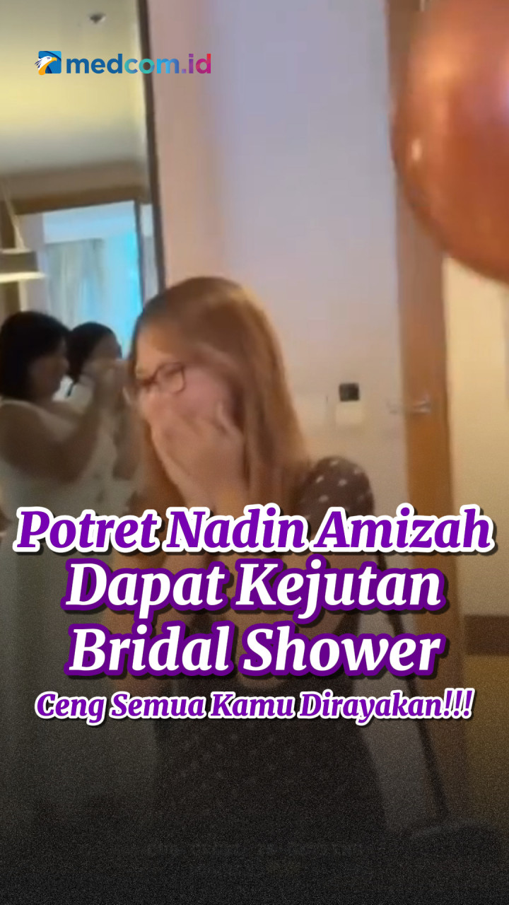 Potret Nadin Amizah Dapat Kejutan Bridal Shower, Semua Dirayakan!