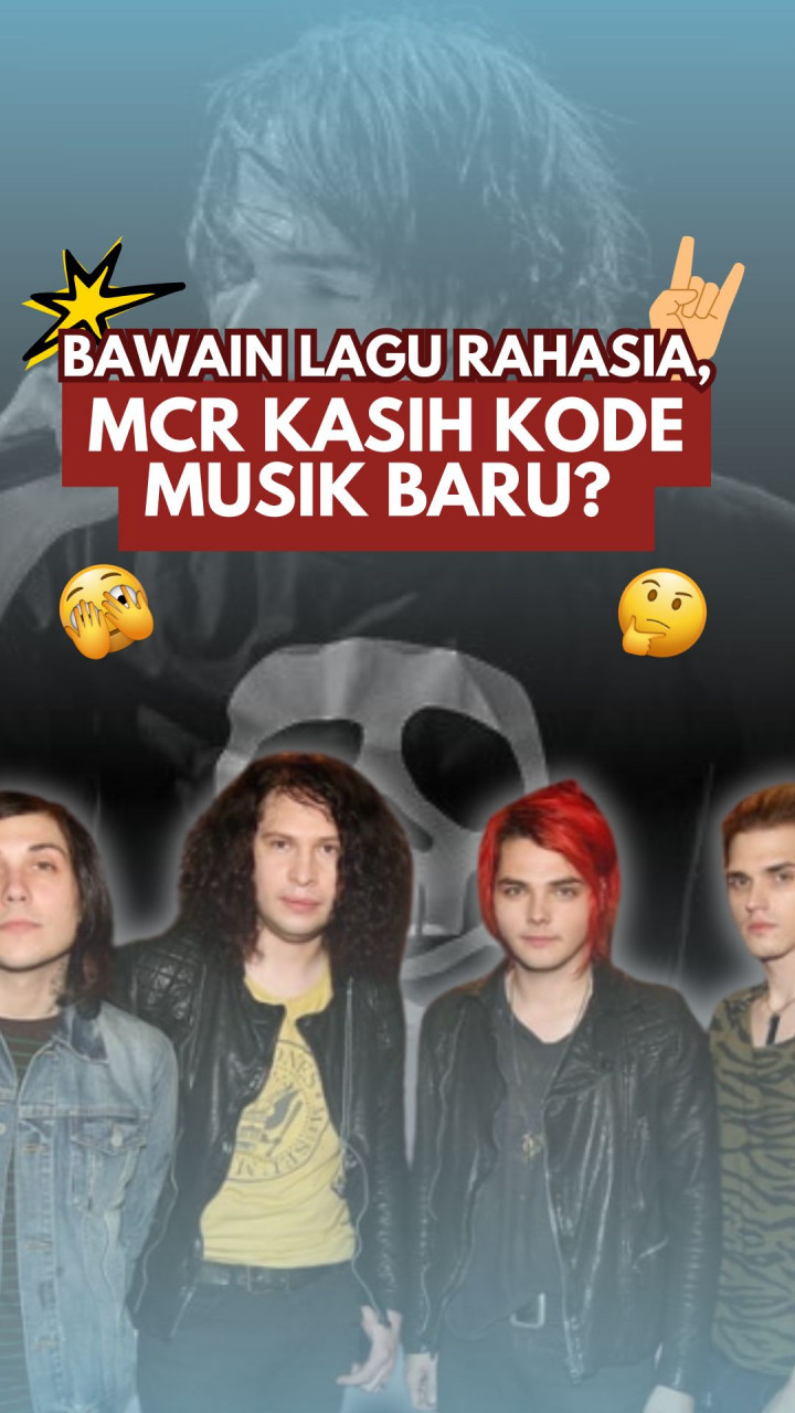Bawain Lagu Rahasia, MCR Kasih Kode Musik Baru?