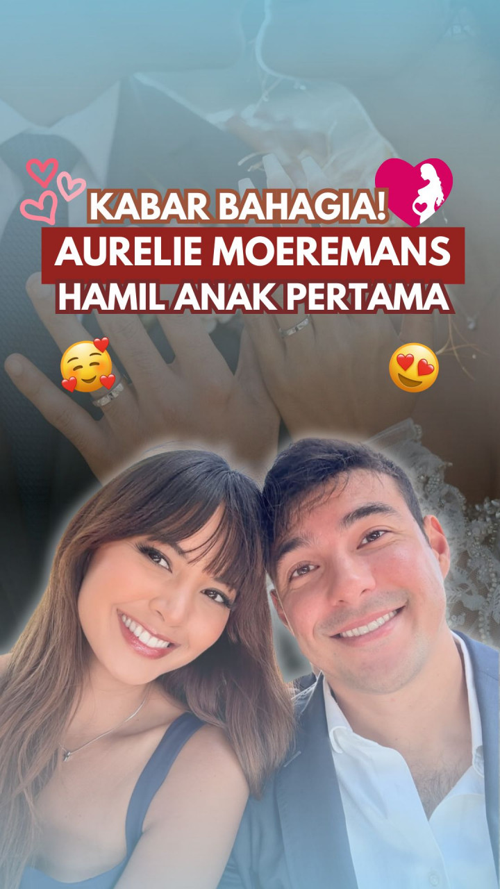 Kabar Bahagia! Aurelie Moeremans Hamil Anak Pertama