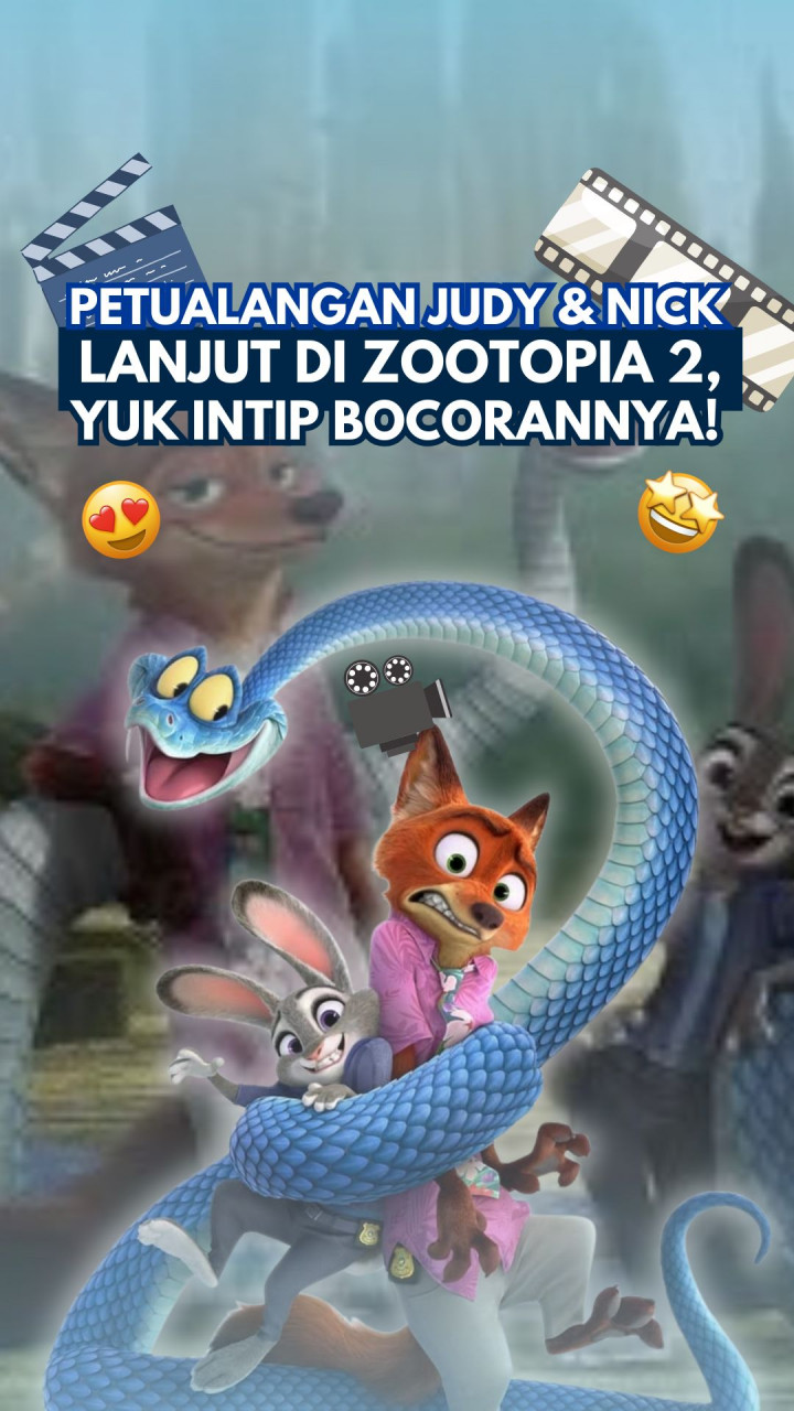 Petualangan Judy & Nick Lanjut di Zootopia 2, Yuk Intip Bocorannya!