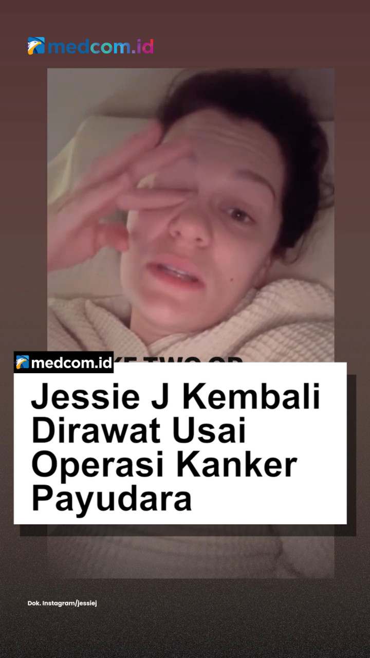 Jessie J Kembali Dirawat di Rumah Sakit Usai Operasi Kanker Payudara