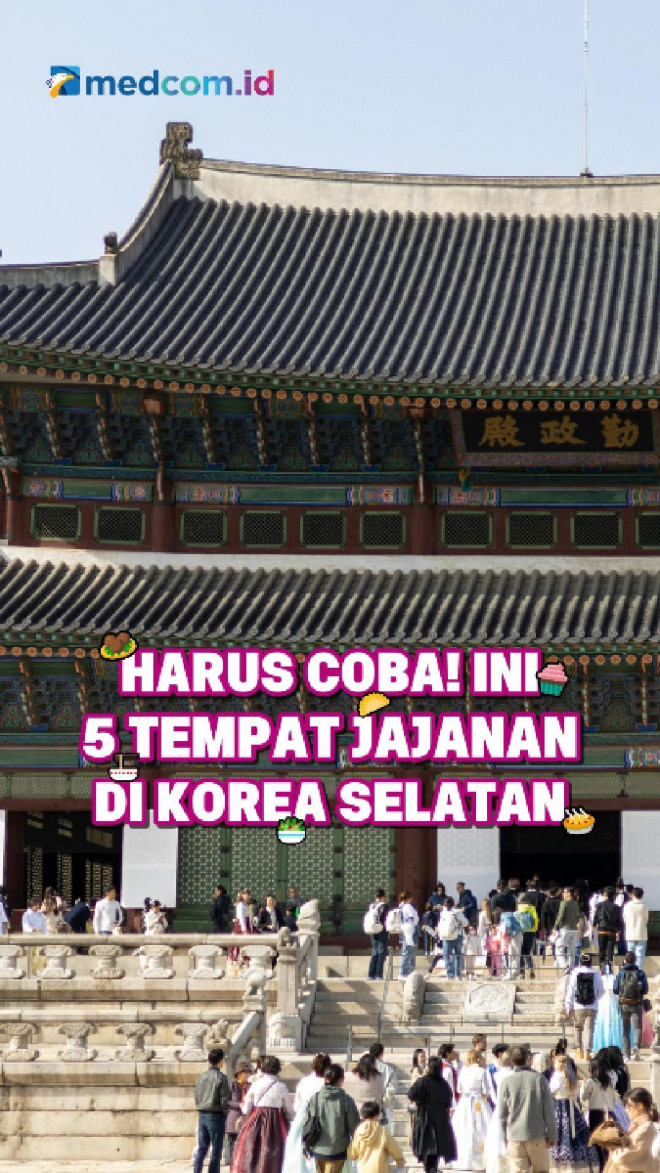 Harus Coba! Ini 5 Tempat Jajanan di Korea Selatan