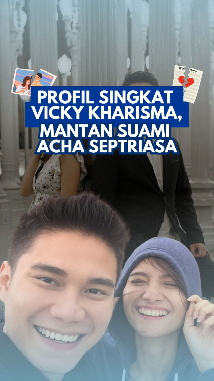 Profil Singkat Vicky Kharisma, Mantan Suami Acha Septriasa