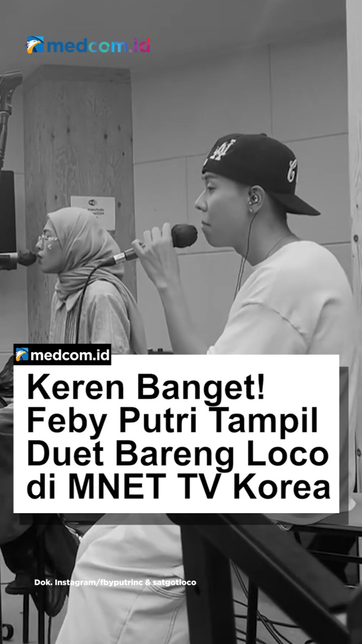 Keren Banget! Feby Putri Tampil Duet Bareng Loco di MNET TV Korea