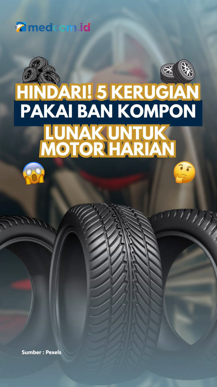 Hindari! 5 Kerugian Pakai Ban Kompon Lunak untuk Motor Harian