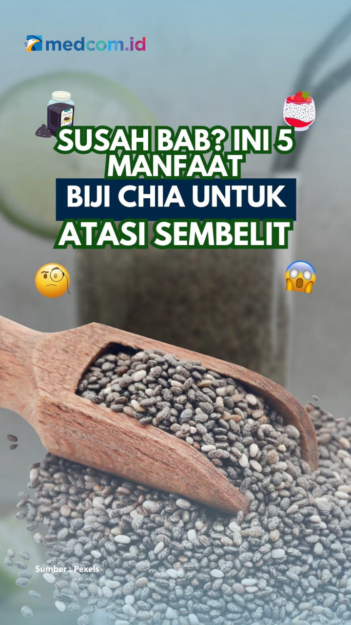 Susah BAB? Ini 5 Manfaat Biji Chia untuk Atasi Sembelit