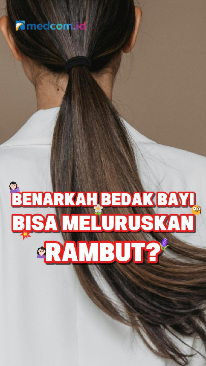 Benarkah Bedak Bayi Bisa Meluruskan Rambut?