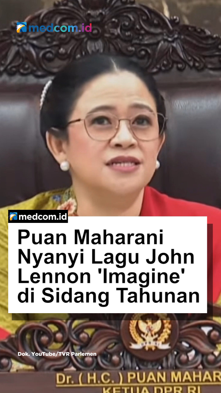 Momen Puan Maharani Nyanyi Lagu John Lennon di Sidang Tahunan MPR 2025
