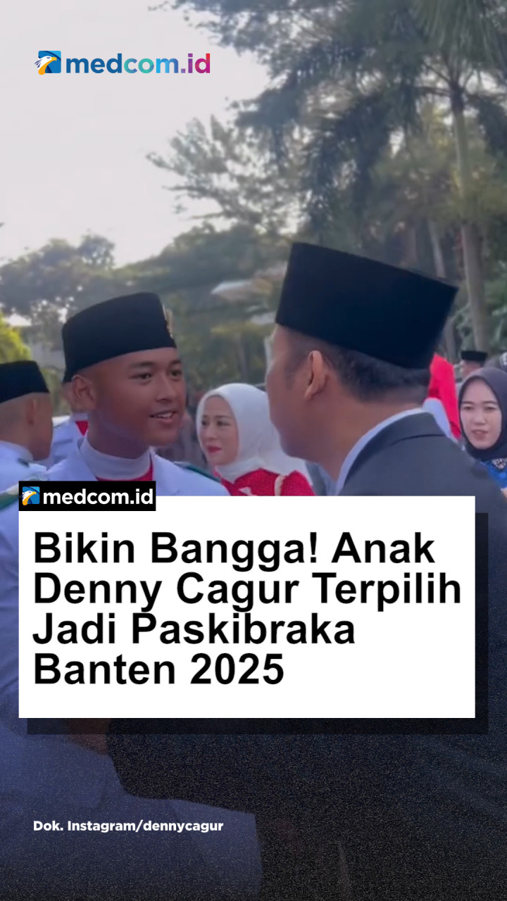 Bikin Bangga! Anak Denny Cagur Terpilih Jadi Paskibraka Banten 2025