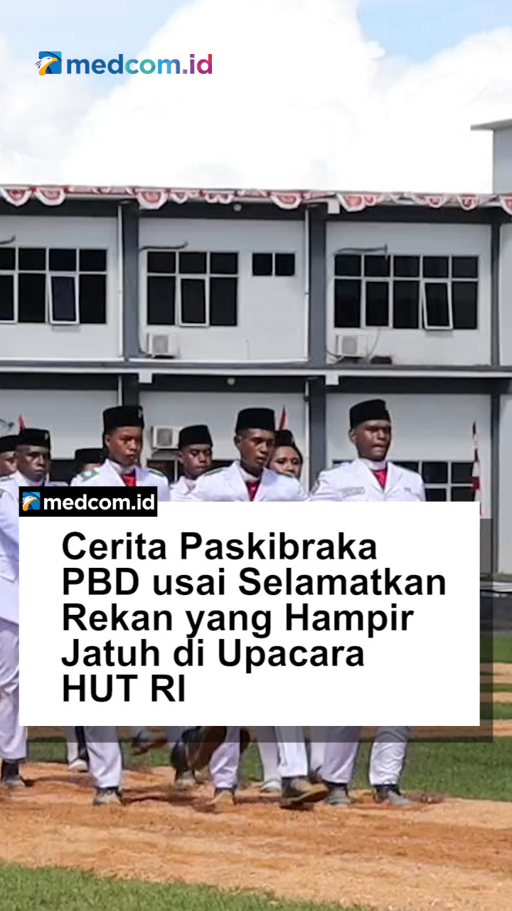 Cerita Paskibraka PBD usai Selamatkan Rekan yang Hampir Jatuh di Upacara HUT RI