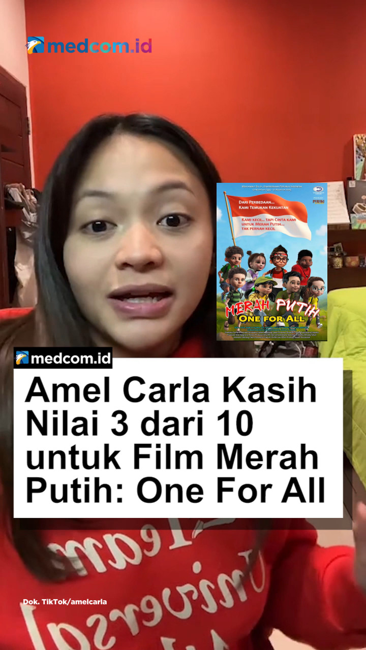 Amel Carla Kasih Nilai 3 dari 10 untuk Film Merah Putih: One For All