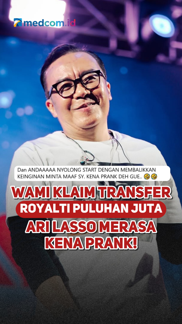 WAMI Klaim Transfer Puluhan Juta, Ari Lasso Merasa Kena Prank