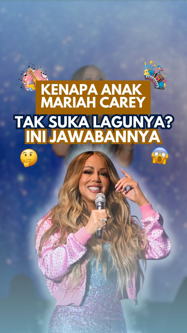 Kenapa Anak Mariah Carey Tak Suka Lagunya? Ini Jawabannya