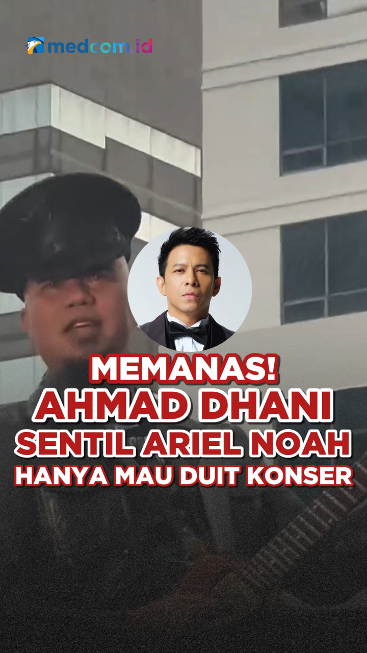 Ahmad Dhani Sentil Ariel NOAH Hanya Mau Duit Konser