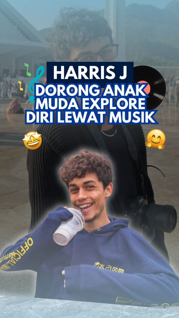 Harris J Dorong Anak Muda Explore Diri Lewat Musik