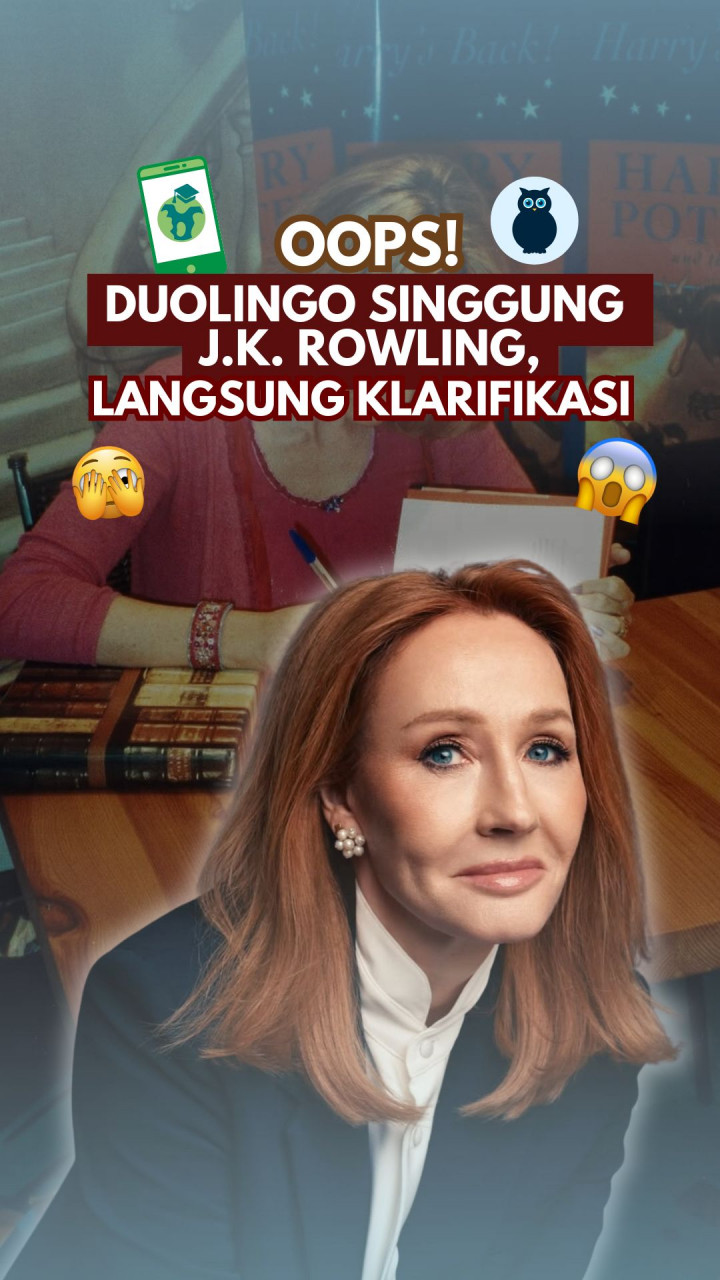 Oops! Duolingo Singgung J.K. Rowling, Langsung Klarifikasi