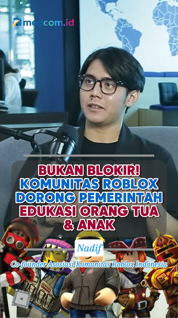 Bukan Blokir! Komunitas Roblox Dorong Pemerintah Edukasi Orang Tua & Anak