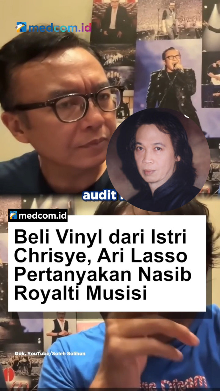 Beli Vinyl dari Istri Chrisye, Ari Lasso Pertanyakan Nasib Royalti Musisi