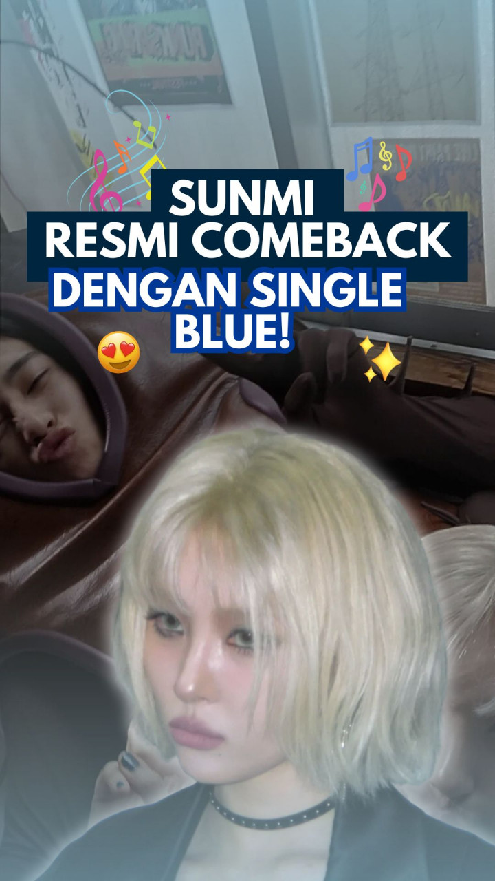 Sunmi Resmi Comeback dengan Single BLUE!