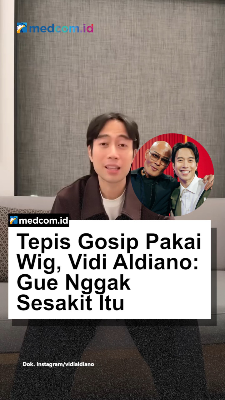 Tepis Gosip Pakai Wig, Vidi Aldiano: Gue Nggak Sesakit Itu