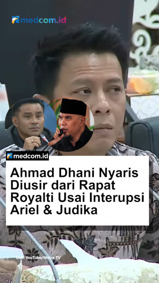 Ahmad Dhani Nyaris Diusir dari Rapat Royalti Usai Interupsi Ariel & Judika