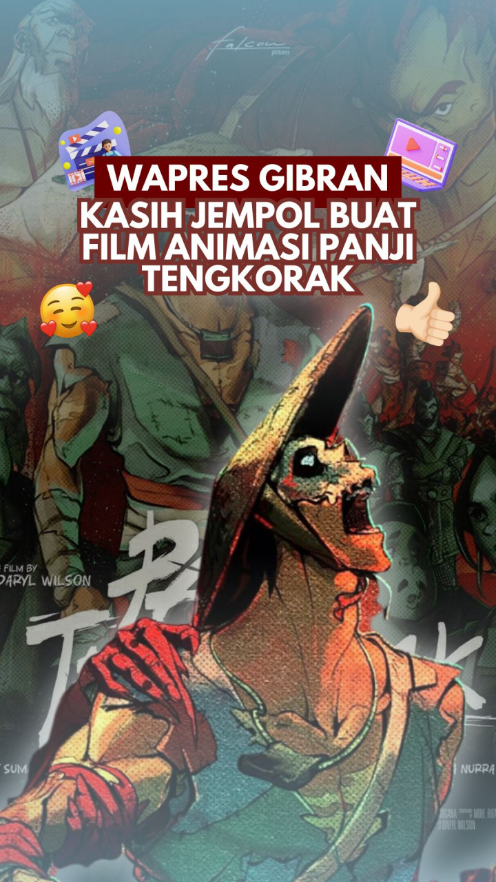 Wapres Gibran Kasih Jempol buat Film Animasi Panji Tengkorak