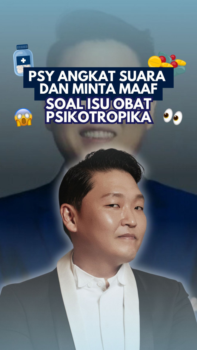 PSY Angkat Suara dan Minta Maaf soal Isu Obat Psikotropika
