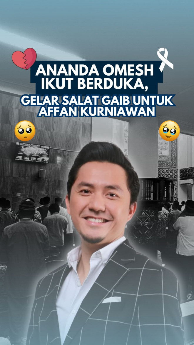 Ananda Omesh Ikut Berduka, Gelar Salat Gaib untuk Affan Kurniawan