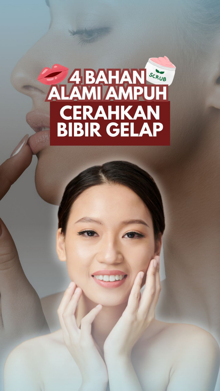 4 Bahan Alami Ampuh Cerahkan Bibir Gelap