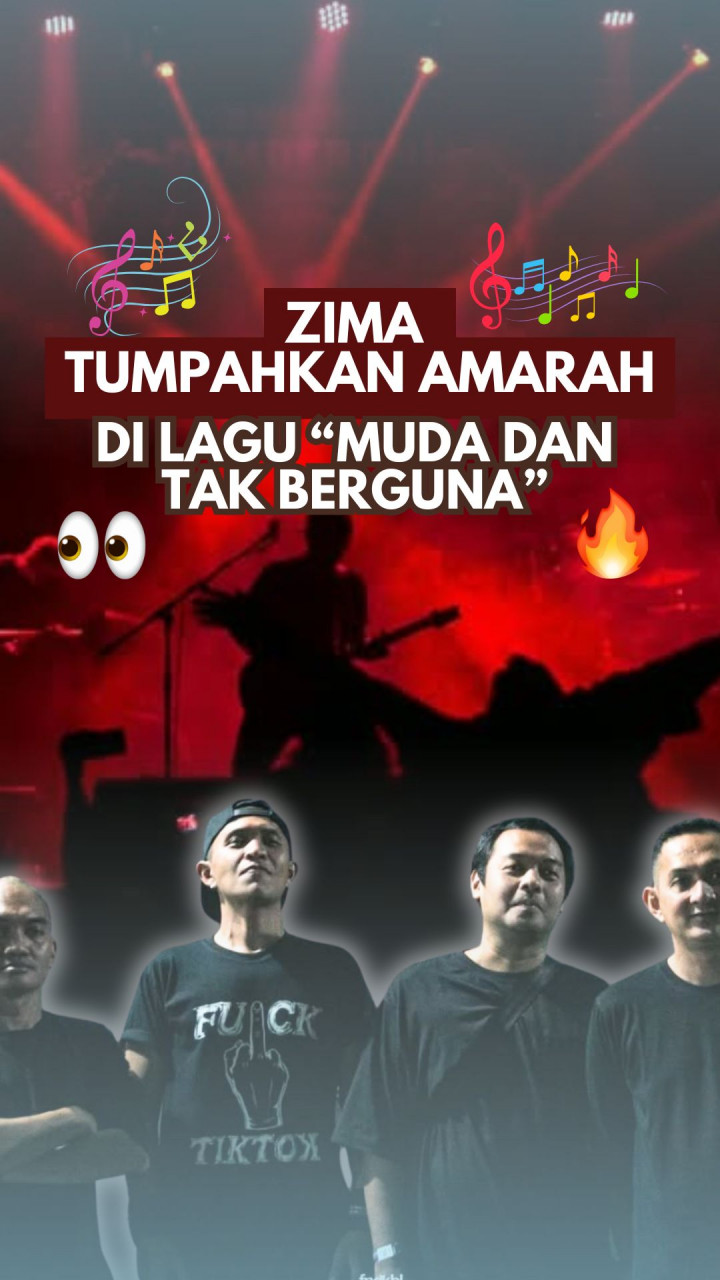ZIMA Tumpahkan Amarah di Lagu “Muda dan Tak Berguna”