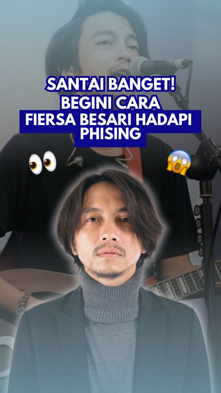 Santai Banget! Begini Cara Fiersa Besari Hadapi Phising