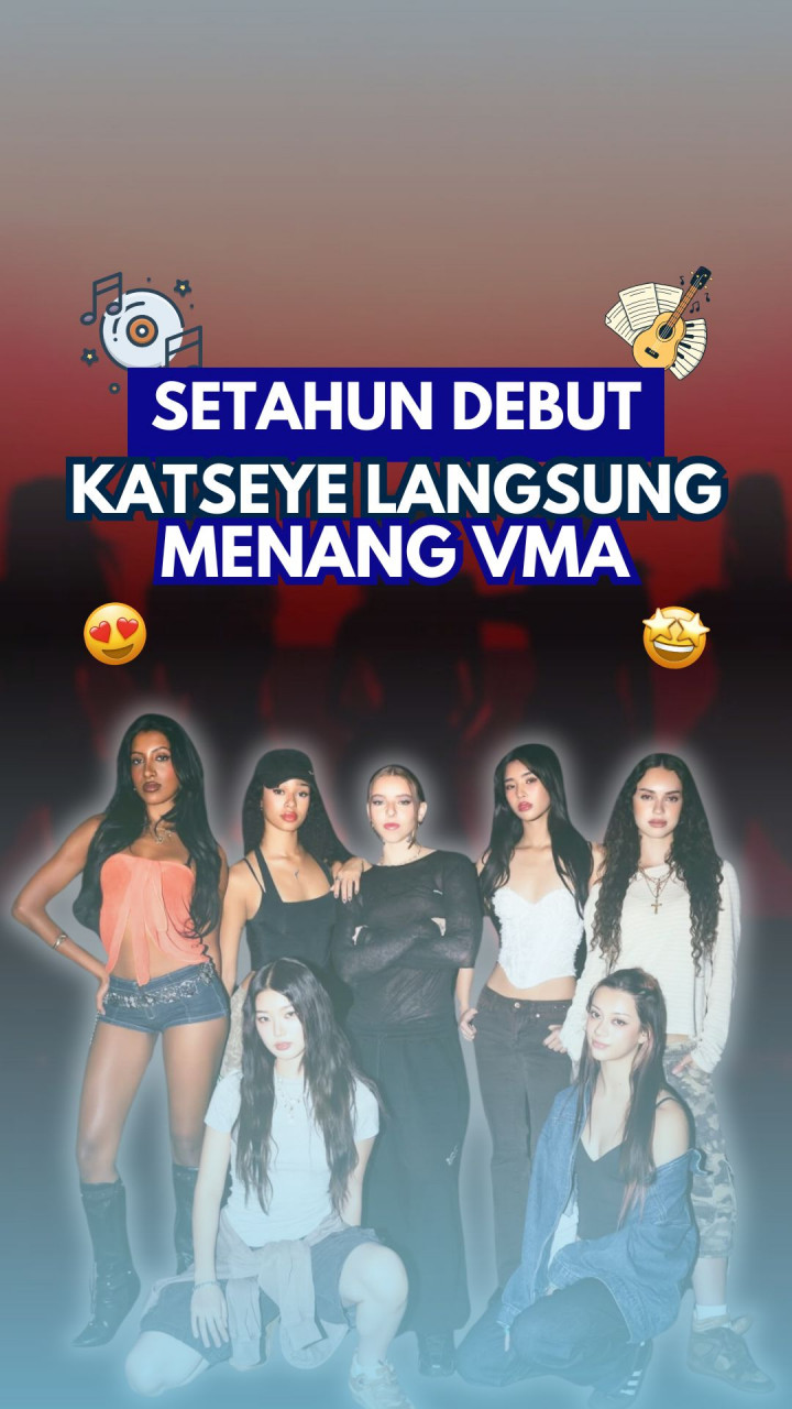 Setahun Debut, Katseye Langsung Menang VMA