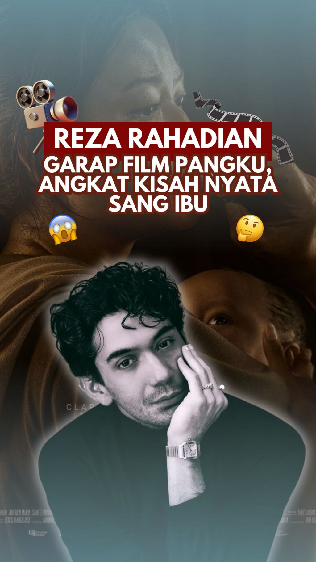 Reza Rahadian Garap Film Pangku, Angkat Kisah Nyata Sang Ibu