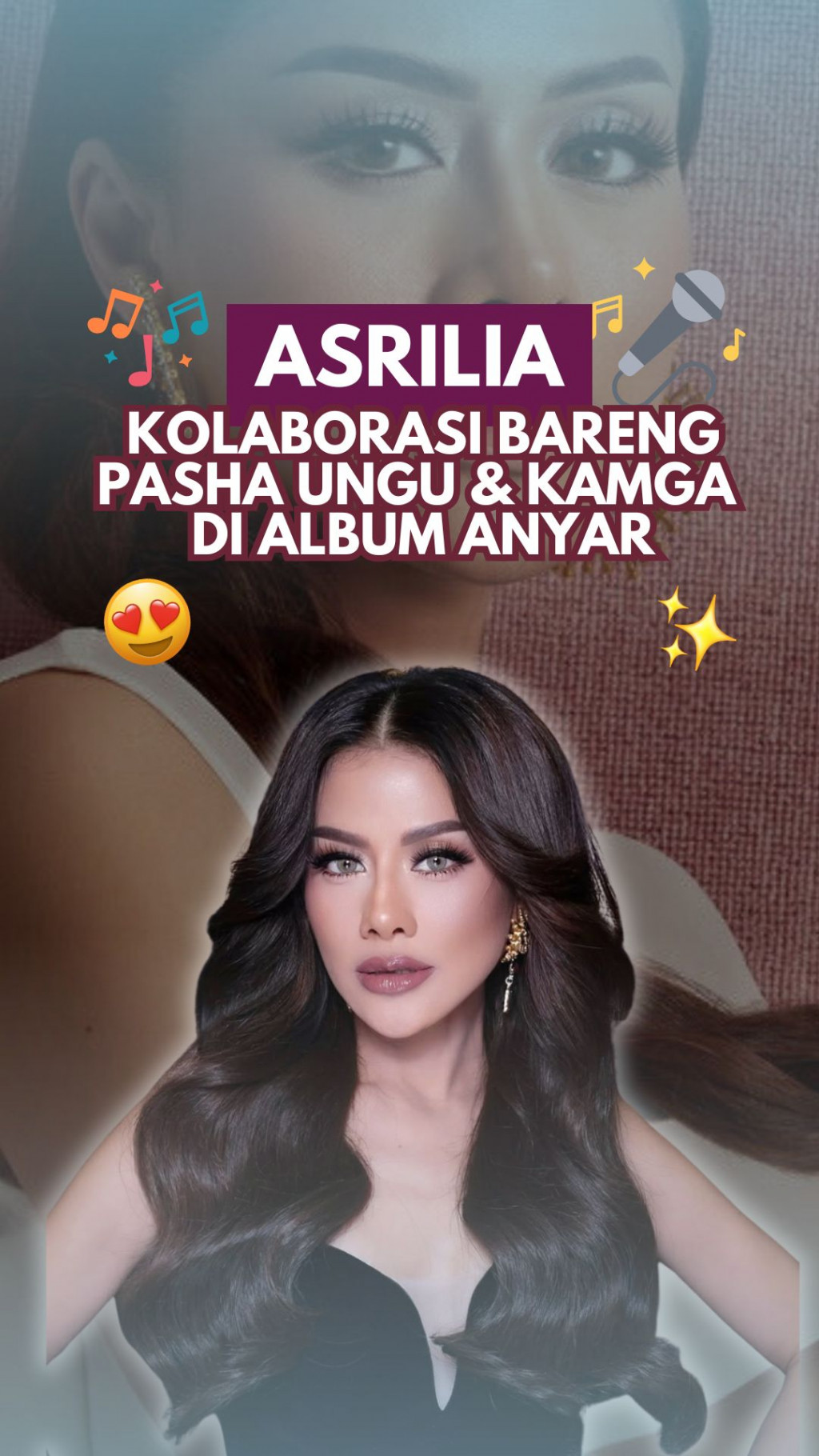 Asrilia Kolaborasi Bareng Pasha Ungu & Kamga di Album Anyar