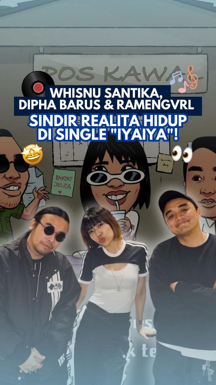 Whisnu Santika, Dipha Barus & Ramengvrl Sindir Realita Hidup Di Single 