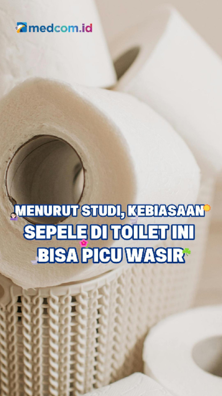 Menurut Studi, Kebiasaan Sepele di Toilet Ini Bisa Picu Wasir