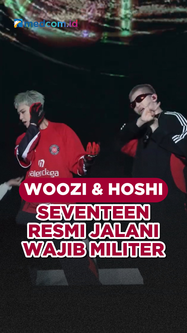 Woozi dan Hoshi SEVENTEEN Resmi Jalani Wajib Militer