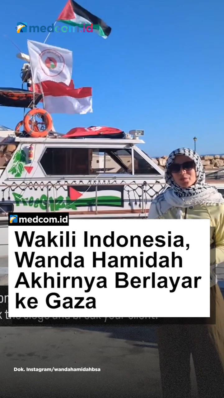 Wakili Indonesia, Wanda Hamidah Akhirnya Berlayar ke Gaza