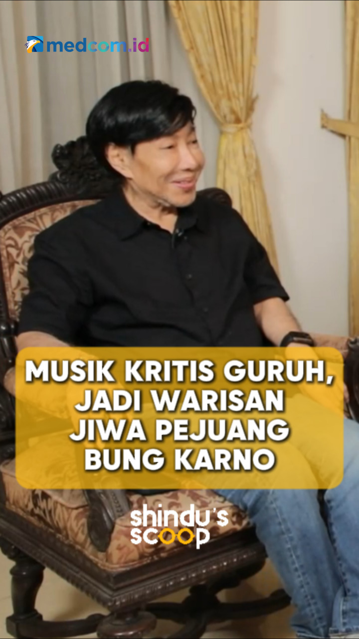 Berani Bersuara Lewat Musik, Guruh Soekarnoputra Tak Pernah Gentar