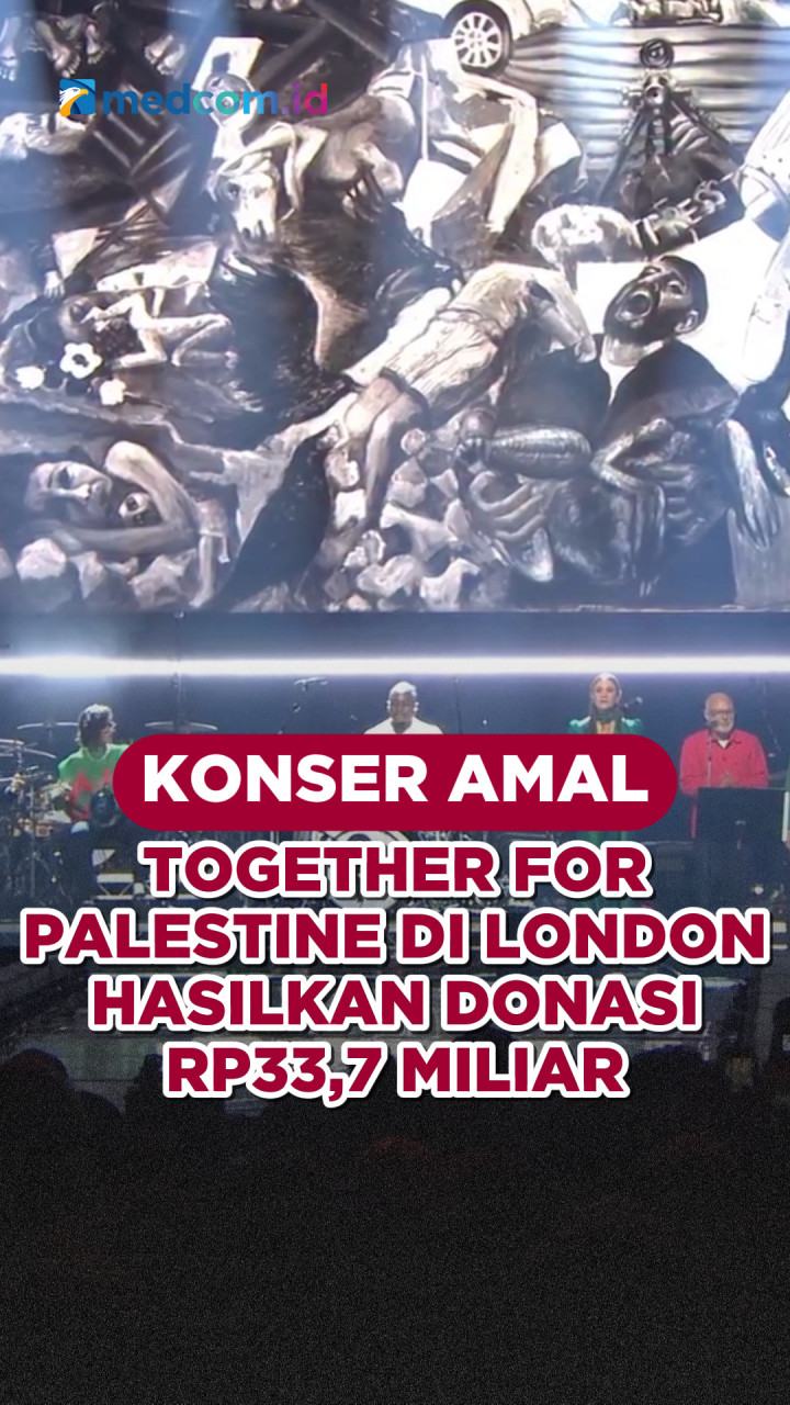 Konser Amal Together for Palestine di London Hasilkan Donasi Rp33,7 Miliar