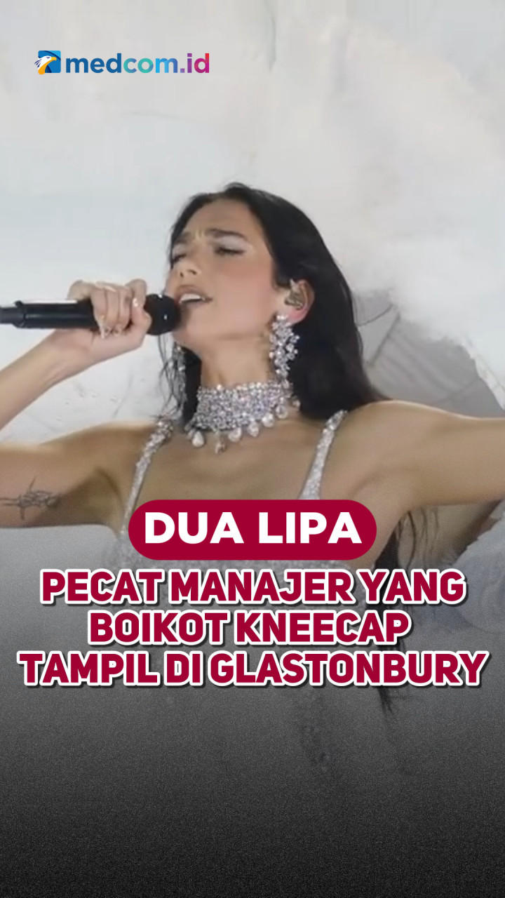 Dua Lipa Pecat Manajer yang Boikot Kneecap Tampil di Glastonbury